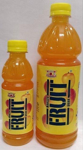 Hygienically Processed Yellow Fruit Cold Drink with Food Grade Plastic Bottle Packaging