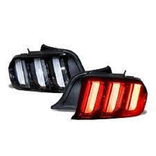 Mustang Black Housing Led Tube Sequential Signal Tail Lights at Best