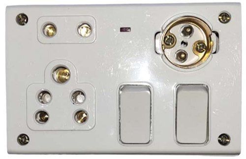 Shock Proof And Energy Efficient Heat Resistance White Electric Switch