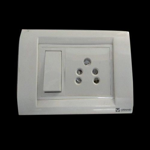 Plastic V Grand White Electric Switch, For Home Design Is Modern And Will Fit 