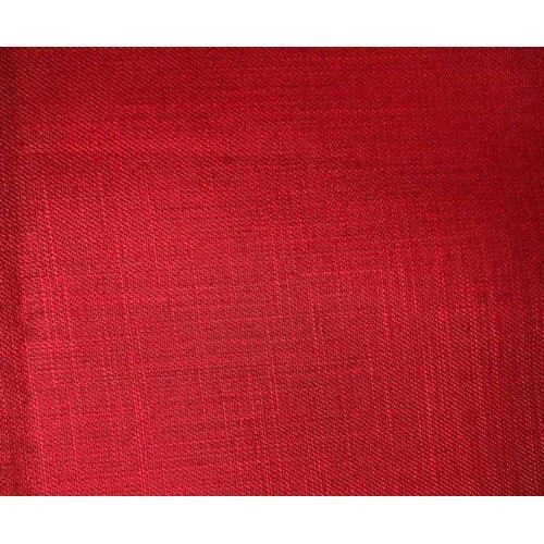 100%Cotton Skin Friendly Wrinkle Free Comfortable Perfect Elegant Red Plain Linen Remi Cotton Fabric Material