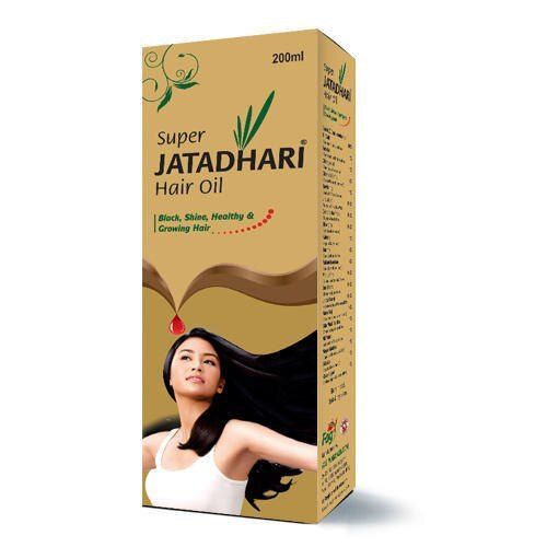 Super Jatadhari Hair Oil, 200ml for Block, Shine Healthy and Growing