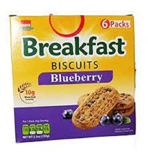 150 Grams Wheat And Soy Blueberry Flavor Sobisk Breakfast Biscuits With Delicious Taste