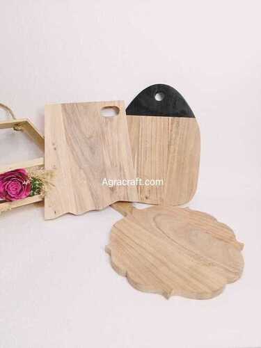 9x12" Natural Color Wooden Chopping Board with 12mm Thickness