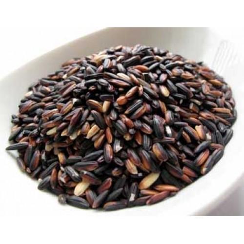  काला रंग कावुनी 98% शुद्ध ताजा और स्वस्थ ऑर्गेनिक चावल 5% नमी के साथ 