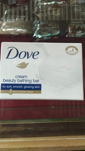 Cream Beauty Bathing Bar Dove Soap With 125 Gram Packaging Size For Smooth Skin