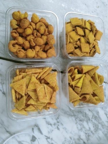 Crunchy Gluten Free Light Crispy Delicious Corn Triangle Snacks Processing Type: Fried