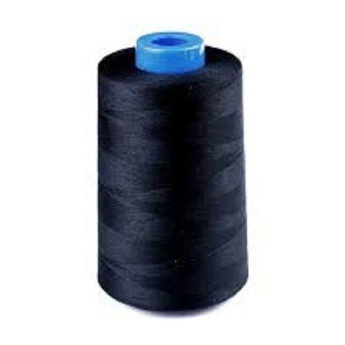 Light In Weight High Length Lightweight Dyed Polyester Yarn Black For Weaving And Circular Knitting