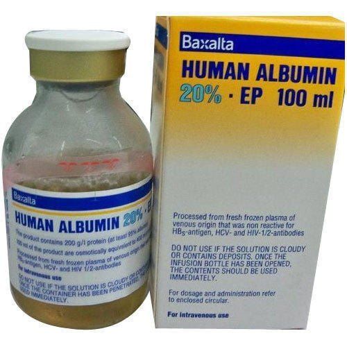 Human Albumin 20% - Ep 100 Milliliter Injection