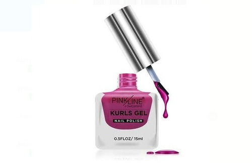 Pink Line Soft And Shiny Kurls Matte Nail Polish With 15 Ml Pack