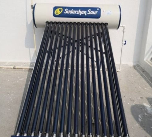 Stainless Steel Solar Water Heater With 250 Lpd Capacity And 8 Tubes