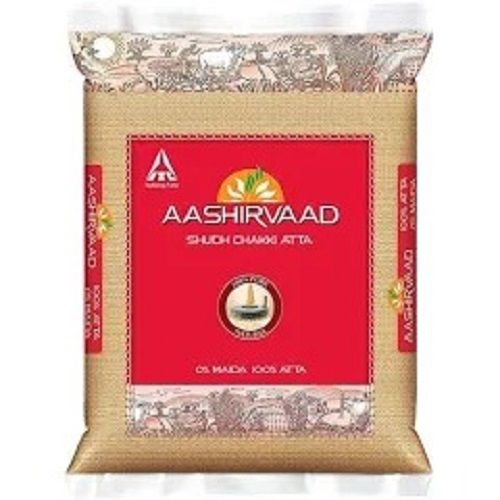 Aashirvaad Shudh Fresh And Pure Chakki Atta For Cooking With 5 Kg Pack Carbohydrate: 76 Grams (G)