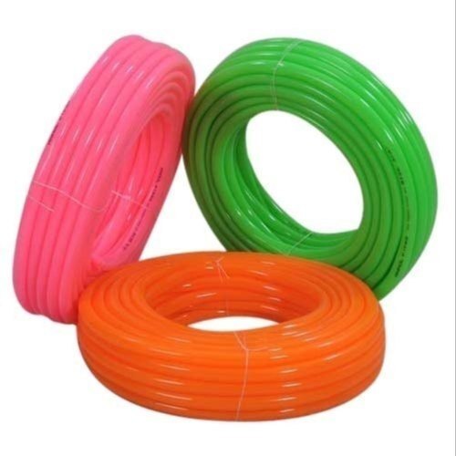 High Performance And Long Durable Heavy Duty Multicolored Flexible And Smooth Round Pvc Pipe - 1.5 Inch Diameter 30 Meter Length Colorful Seamless Design
