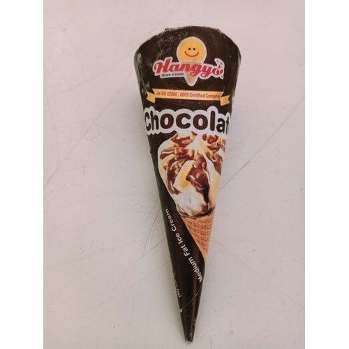 100 Percent Delicious Taste And Natural Hangyo Chocolate Cone Ice Cream Additional Ingredient: Nuts