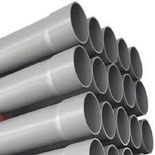 White Leak Proof For Construction Heavy Duty And Long Durable Round Pvc Pipe 