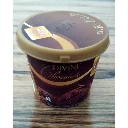  सभी प्राकृतिक और स्वस्थ सामग्रियों से निर्मित डिवाइन चॉकलेट आइसक्रीम टब 