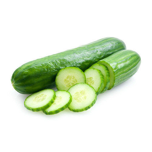 Naturally Grown Green Cucumber - Raw Long Shape 3 Days Shelf Life | Naturally Cultivated No Pesticides Good for Health