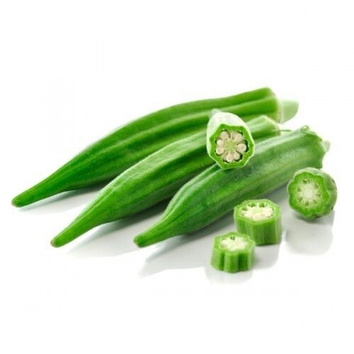 Naturally Grown Healthy Indian Origin Farm Fresh Vitamins Rich 100% Pure Green Lady Finger