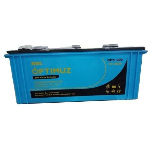 Sky Blue Opti 200 Hbl Smf Batteries With Heavy Duty Power And Low Maintenance 