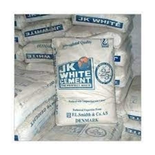 Packaging Size 50 Kg Compressive Strength 9 N/mm Sq Jk White Cement