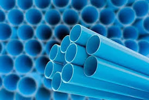 Leack Proof Solid Strong Long Lasting Sky Blue Pvc Plastic Pipe For Home/Office Length: 3Mtr & 6Mtr  Meter (M)