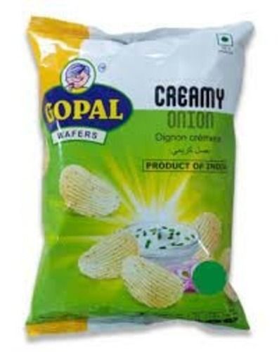 Yummy And Tasty Natural Fresh Onion Made Gopal Wafers Creamy Onion Chips 