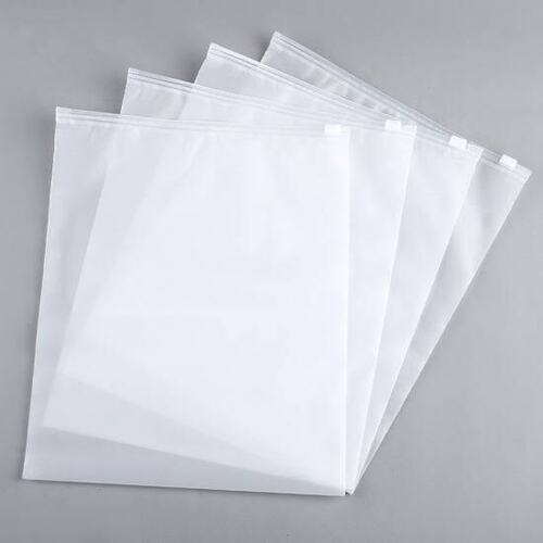 Vary Flexible Waterproof Clear Frosted Zip Lock Bags With Customized Logo Printing