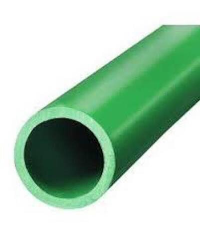 Green Colour Corrosion Resistance Pvc Plastic Pipe Length: 3-4  Meter (M)