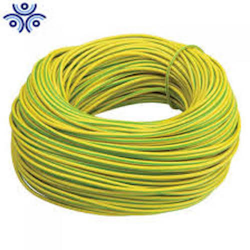 Heat Proof Flame Resistance Pvc Electrical Wire Colour Green And Yellow