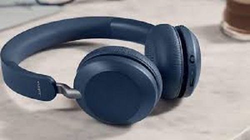 Light Weight Hd Sound Technology Navy Blue Colour Bluetooth Headphone  Body Material: Plastic