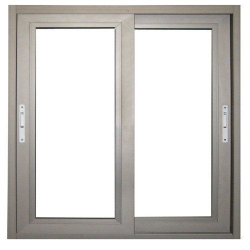 Silver Scratch Resistant Dust Proof And Heavy Duty Aluminium Window For Office/Residential