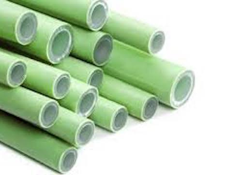 Mint Green Colour Flexible And Strong Pvc Plastic Pipe