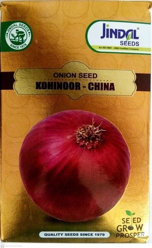 Pack Of 1 Kg Jindal Kohinoor China Food Grade Onion Seeds For Agriculture