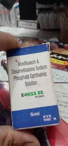 Phosphate Ophthalmic Solution E-Moxx Dx Eyes Drops Ingredients: Polyethylene Glycol