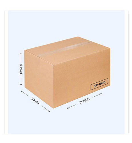  पैकेजिंग के लिए 13 इंच आकार के साथ सादा नालीदार कार्टन बॉक्स 