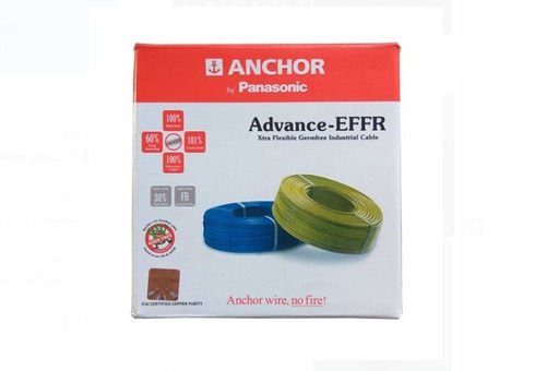 Single Core 1 Sqmm Anchor House Wire Roll With 90 Mater Length For Homes And Buildings Cable Capacity: 240 Watt (W)