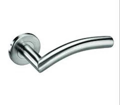 Strong Rust Resistant Stainless Steel Door Handle For Commercial And Residential Use - Stainless Steel, 5-6 Inches, Silver | Durable, Loop Style, Corrosion Resistant, Easy Installation