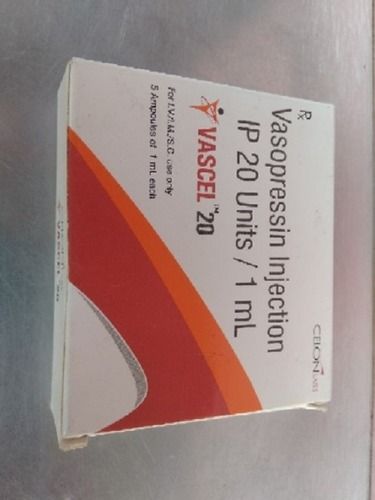 Vasopressin Injection Ip 20 Unit/ 1Ml General Medicines