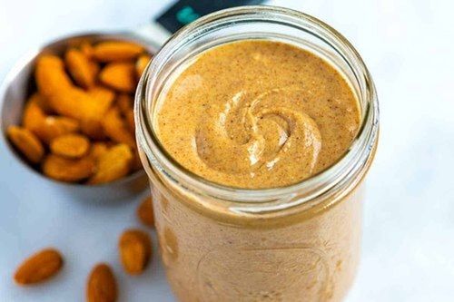 100% Soft And Smooth Fresh Healthy Vitamins Fresh Brown Colour Almond Butter Grade: A