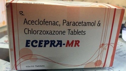 Aceclofenac, Paracetamol & Chloroxaxone Tablets