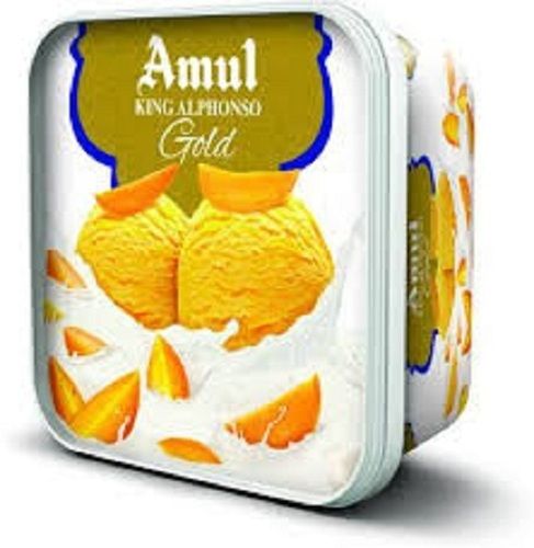 Colour Yellow Amul Ice Creams With Sweet Tasty And Delicious Flavour Dessert Age Group: Adults