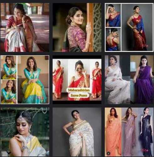 Various Sizes Are Available Designer Women Saree For Party And Casual Wear