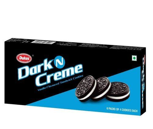 Dukes Dark N Creme Biscuit With Sweet Atstyr Delicious Flavor For Evening Snack  Fat Content (%): 4 Grams (G)