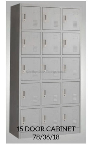 High Strength Powder Coated 15 Cabinet Office Staff Cupboard Locker