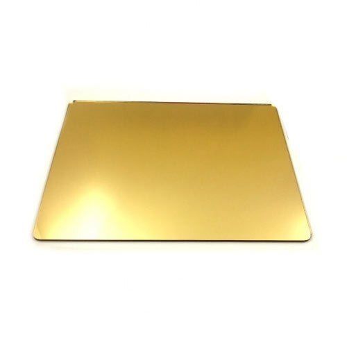 Light Weight Reflecting Plain Smooth Square Shaped Golden Acrylic Plastic Sheet Size: Customer  Requirement