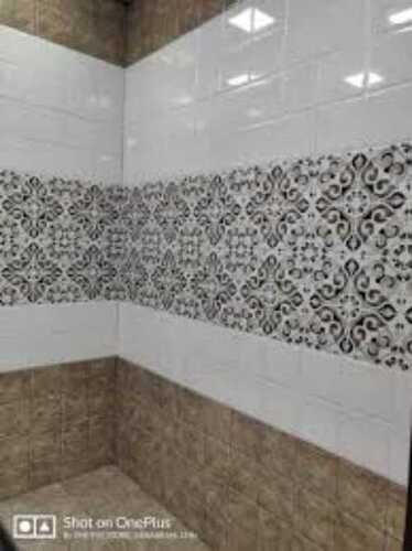 Lightweight Strong Solid Long Lasting Durable Polished Ceramic Bathroom Wall Tiles