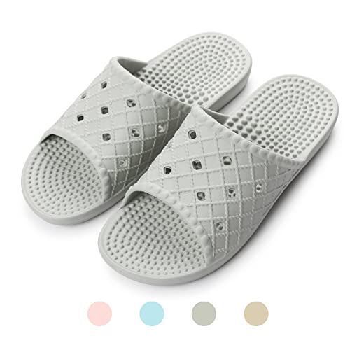 Ndia's Most Well-known Flat Casuals Comfortable Footwear For Women Men And Children Unisex Grey Slippers