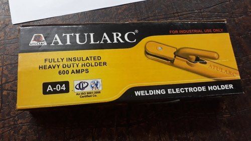 Plastic Electrode Holders Atul Arc Welding Holder, Model Name/Number: A-04 Input Voltage: 50 Watt (W)