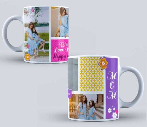 Brass Sublimated Ceramic Mugs Personalized Printing Services For Promotion