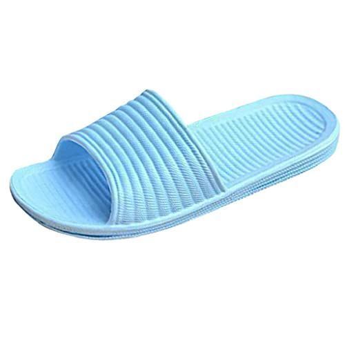 Light blue slippers discount womens